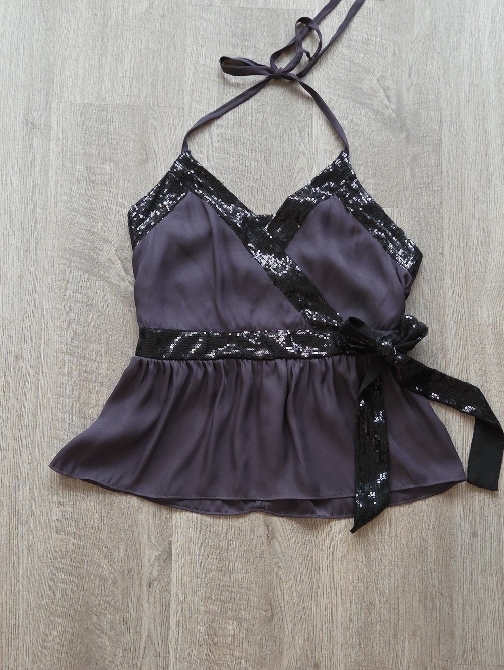 Ark & Co. Sequin Halter Top - Size M